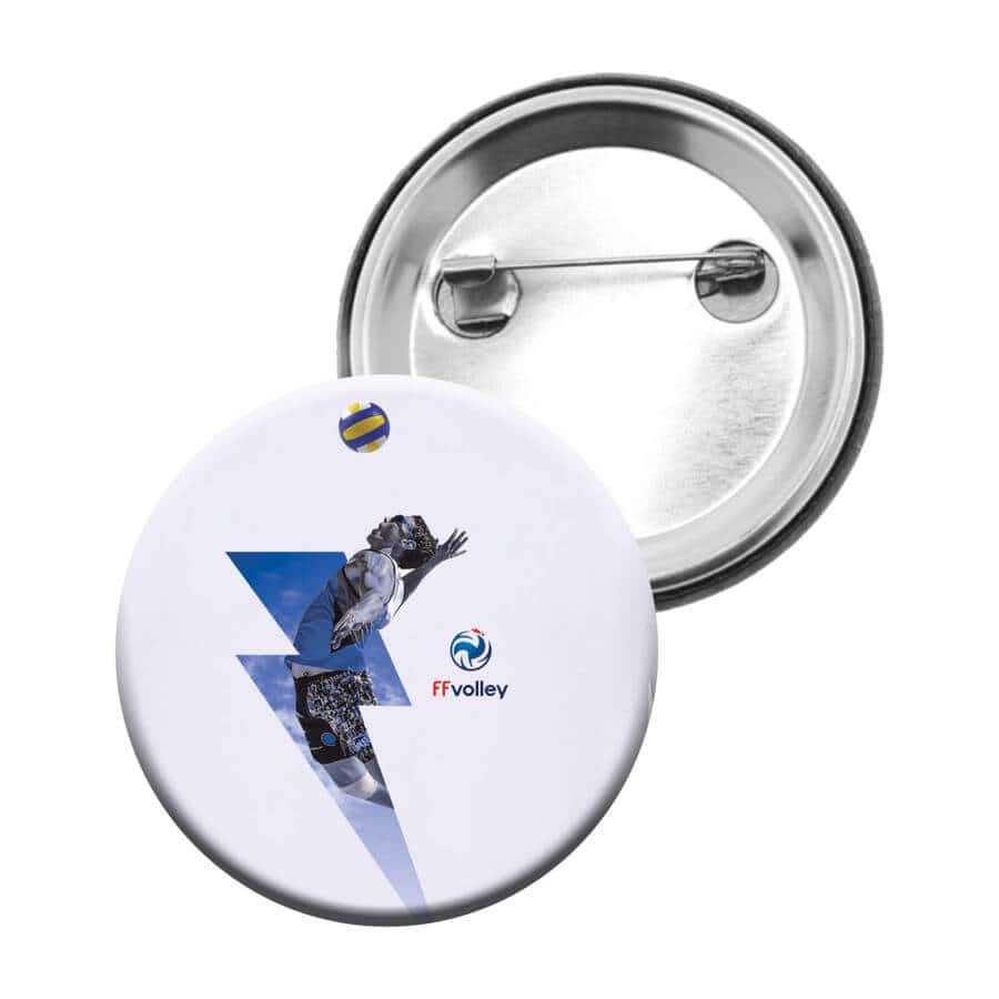 Badge FF Volley Éclair